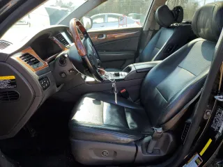 2014 Hyundai Equus Signature z VIN KMHGH4JH4EU076013, wystawiony jako Copart lot #45709725 z przebiegiem 146 861 mil mil oraz Szkoda całkowita • Salvage title. Historia ofert i sprzedaży dostępna na DreamBid. Obrazek 7.