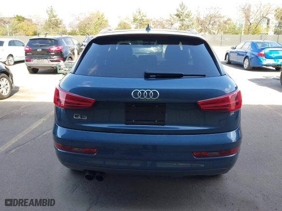 2018 Audi Q3 Premium with VIN WA1BCCFS0JR004485, listed as a IAAI auction lot 41944754 with 63,177 mi miles. Bid and sale history available at carsss.com. Image 16.