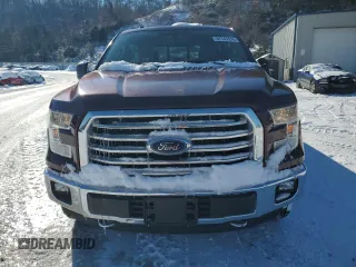 2015 Ford F-150 XLT with VIN 1FTEW1E89FFC91256, listed as a Copart auction lot 87747575 with 88,349 mi miles and Salvage Title. Bid and sale history available at carsss.com. Image 5.