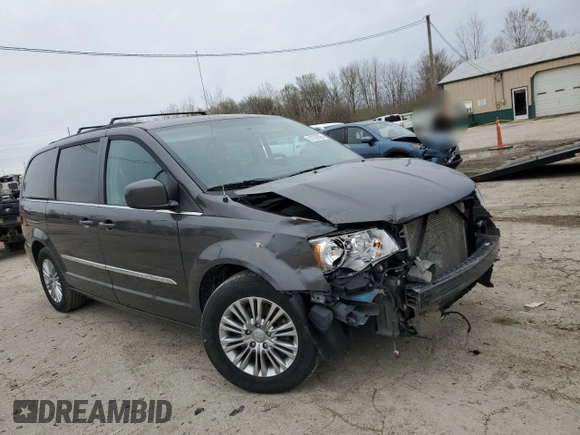 2016 Chrysler Town & Country Touring z VIN 2C4RC1CG1GR302345, wystawiony jako Copart lot #51787625 z przebiegiem 118 478 mil mil oraz Szkody całkowita. Historia ofert i sprzedaży dostępna na DreamBid. Obrazek 4.