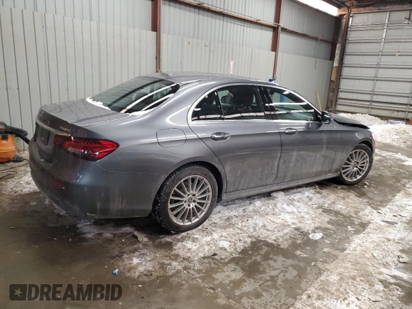 2021 Mercedes-Benz E-Class E 350 with VIN W1KZF8EB5MA930643, listed as a Copart auction lot 89250155 with 0 mi miles and Salvage Title. Bid and sale history available at carsss.com. Image 3.