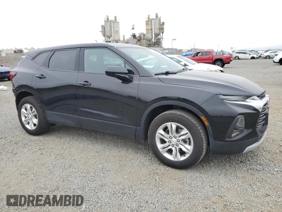 2021 Chevrolet Blazer LT with VIN 3GNKBBRA9MS504952, listed as a Copart auction lot 59342505 with 33,882 mi miles and Salvage title. Bid and sale history available at DreamBid. Image 4.