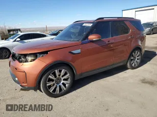 2017 Land Rover Discovery HSE Luxury with VIN SALRHBBV7HA047058, listed as a Copart auction lot 88525635 with 111,989 mi miles and Salvage Title. Bid and sale history available at carsss.com. Image 1.