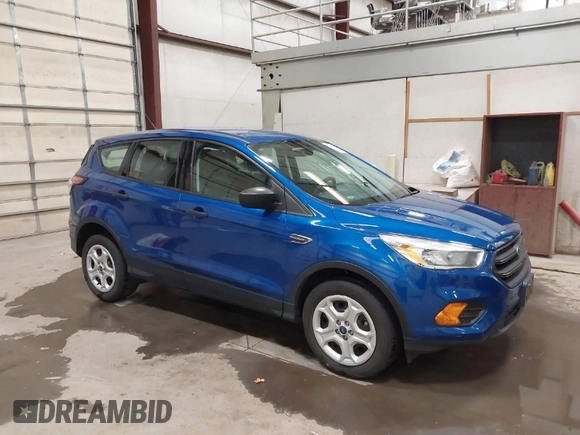 2017 Ford Escape S with VIN 1FMCU0F79HUE73157, listed as a IAAI auction lot 41949341 with 37,325 mi miles. Bid and sale history available at carsss.com. Image 1.