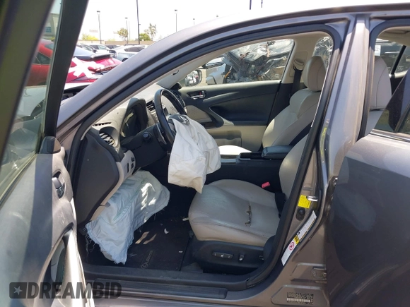 2012 Lexus IS 250 with VIN JTHBF5C25C2101995, listed as a IAAI auction lot 42315773 with 134,453 mi miles and . Bid and sale history available at DreamBid. Image 5.