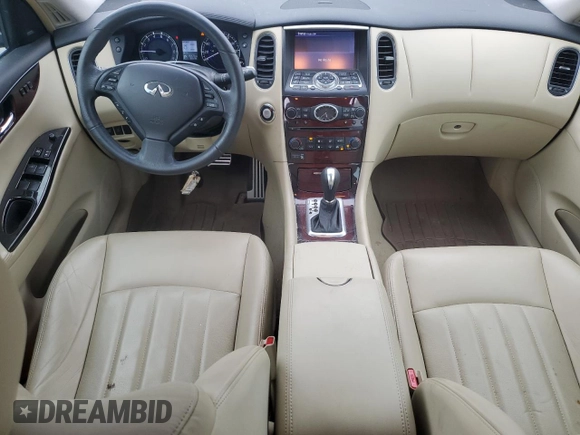 2017 Infiniti QX50 with VIN JN1BJ0RP8HM388592, listed as a Copart auction lot 72812894 with 40,425 mi miles and Salvage Title. Bid and sale history available at carsss.com. Image 8.