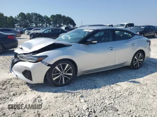 2023 Nissan Maxima SV with VIN 1N4AA6CV4PC510314, listed as a Copart auction lot 61914045 with 50,121 mi miles and Salvage title. Bid and sale history available at DreamBid. Image 1.
