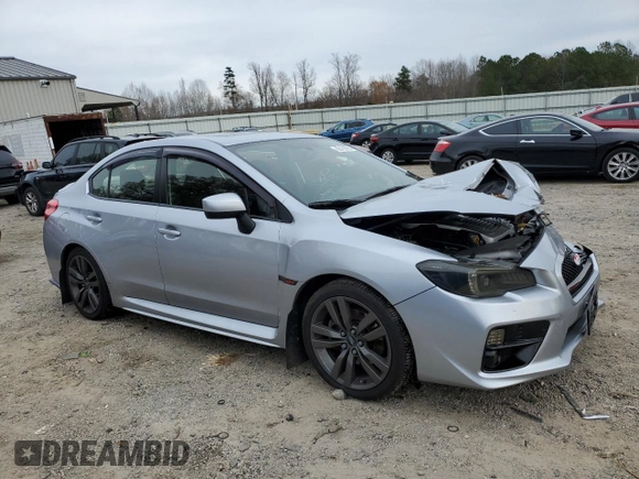 2017 Subaru WRX Premium with VIN JF1VA1E61H8811010, listed as a Copart auction lot 82431684 with 174,145 mi miles and Salvage title. Bid and sale history available at DreamBid. Image 4.