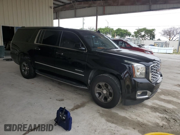 2020 GMC Yukon XL Denali with VIN 1GKS1HKJ6LR127236, listed as a Copart auction lot 76639424 with 143,579 mi miles and Salvage Title. Bid and sale history available at carsss.com. Image 4.