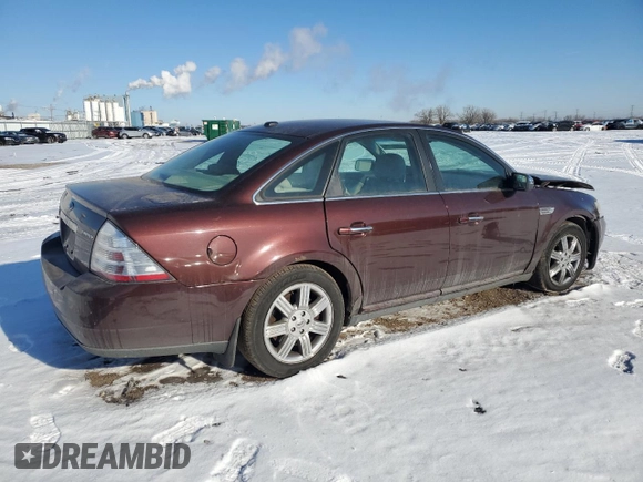 2009 Ford Taurus Limited with VIN 1FAHP25WX9G101242, listed as a Copart auction lot 44817395 with 0 mi miles and Salvage Title. Bid and sale history available at carsss.com. Image 3.