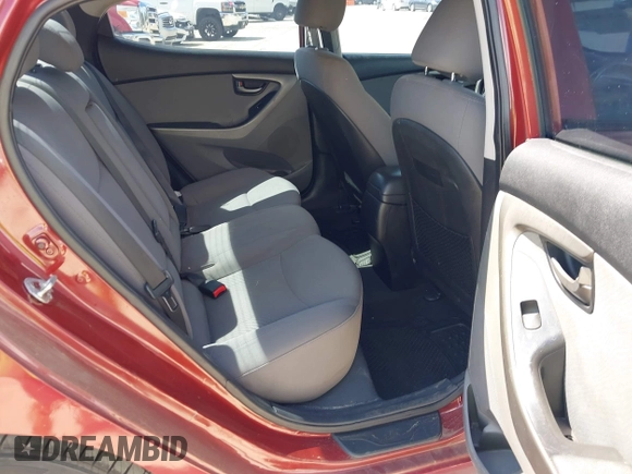 2015 Hyundai Elantra SE with VIN 5NPDH4AE5FH613173, listed as a IAAI auction lot 42698431 with 143,490 mi miles and . Bid and sale history available at DreamBid. Image 8.