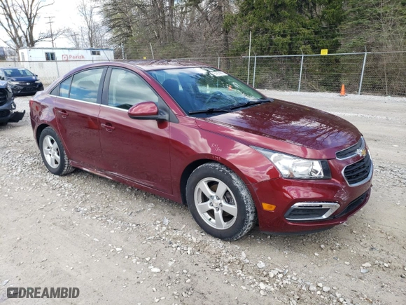 2015 Chevrolet Cruze LT with VIN 1G1PC5SB5F7121035, listed as a Copart auction lot 51914995 with 97,746 mi miles and Salvage Title. Bid and sale history available at carsss.com. Image 4.