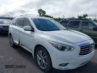 2015 Infiniti QX60 with VIN 5N1AL0MM4FC529446, listed as a IAAI auction lot 42367041 with 116,481 mi miles and . Bid and sale history available at DreamBid. Image 1.