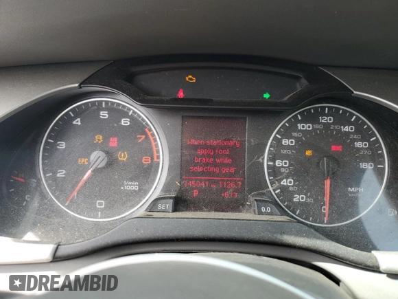 2011 Audi A4 Premium z VIN WAUAFAFL8BN044888, wystawiony jako Copart lot #48617525 z przebiegiem 145 041 mil mil oraz Szkoda całkowita • Salvage title. Historia ofert i sprzedaży dostępna na DreamBid. Obrazek 9.