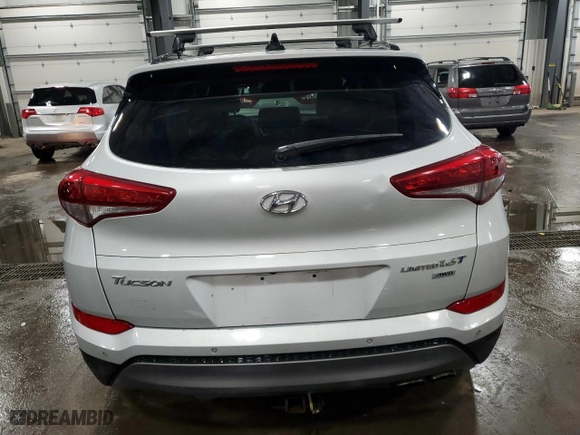 2016 Hyundai Tucson Limited with VIN KM8J3CA27GU032598, listed as a Copart auction lot 49384855 with 75,875 mi miles and Salvage Title. Bid and sale history available at carsss.com. Image 6.