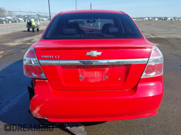 2009 Chevrolet Aveo 1LT with VIN KL1TD56E09B666124, listed as a IAAI auction lot 41888581 with 60,298 mi miles and . Bid and sale history available at DreamBid. Image 16.