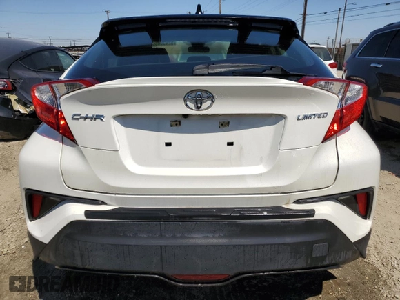2020 Toyota C-HR LE with VIN JTNKHMBX3L1074624, listed as a Copart auction lot 52639455 with 55,483 mi miles and Salvage Title. Bid and sale history available at DreamBid. Image 6.