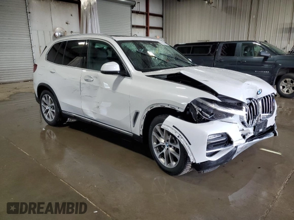 2020 BMW X5 xDrive40i with VIN 5UXCR6C09L9B69226, listed as a Copart auction lot 61435965 with Not provided miles and Salvage title. Bid and sale history available at DreamBid. Image 4.