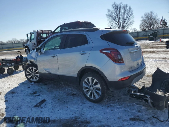 2019 Buick Encore Preferred with VIN KL4CJASB5KB767391, listed as a Copart auction lot 44818555 with 38,422 mi miles and Salvage Title. Bid and sale history available at DreamBid. Image 2.