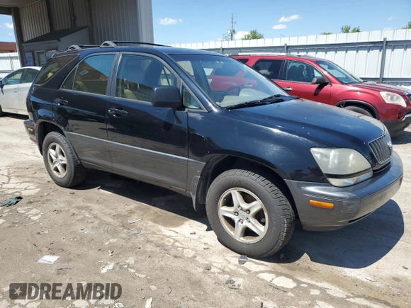 2000 Lexus RX 300 with VIN JT6HF10U5Y0129915, listed as a Copart auction lot 52401264 with 176,784 mi miles and Clean Title. Bid and sale history available at carsss.com. Image 4.