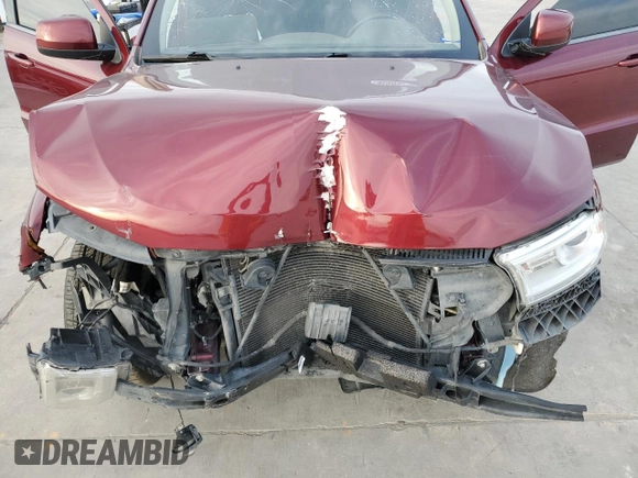 2020 Dodge Durango SXT Plus with VIN 1C4RDJAG7LC262615, listed as a Copart auction lot 83394644 with Not Provided miles and Clean Title. Bid and sale history available at DreamBid. Image 12.