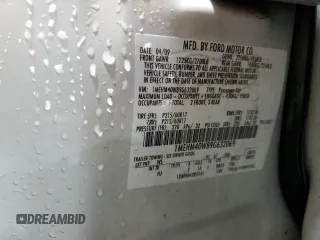 2009 Mercury Sable with VIN 1MEHM40W89G632069, listed as a Copart auction lot 80688264 with 171,996 mi miles and Salvage title. Bid and sale history available at DreamBid. Image 13.