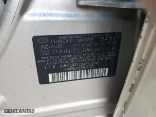 2008 Hyundai Azera Limited with VIN KMHFC46F78A273894, listed as a Copart auction lot 76627314 with 175,826 mi miles and Clean Title. Bid and sale history available at carsss.com. Image 12.