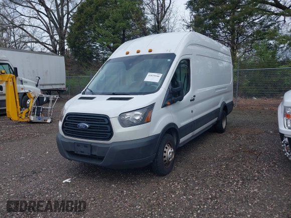 2019 Ford Transit Cargo with VIN 1FTBF4XG4KKB77787, listed as a IAAI auction lot 41829546 with 201,282 mi miles. Bid and sale history available at carsss.com. Image 16.