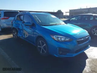 2019 Subaru Impreza Premium with VIN 4S3GTAD63K3752836, listed as a IAAI auction lot 41318895 with 65,799 mi miles. Bid and sale history available at carsss.com. Image 1.