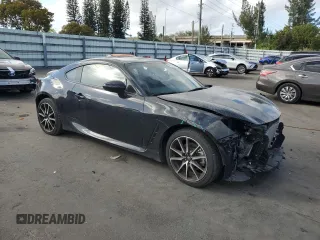 2023 Toyota GR86 with VIN JF1ZNBC19P8763094, listed as a Copart auction lot 42572105 with 13,271 mi miles and Salvage Title. Bid and sale history available at carsss.com. Image 4.