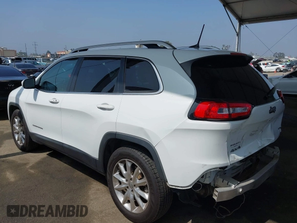 2017 Jeep Cherokee Limited z VIN 1C4PJMDS1HW564702, wystawiony jako IAAI lot #42465423 z przebiegiem 73 606 mil mil oraz . Historia ofert i sprzedaży dostępna na DreamBid. Obrazek 3.