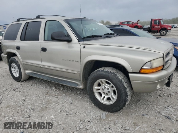 2001 Dodge Durango with VIN 1B4HS28Z71F564624, listed as a Copart auction lot 51614775 with 170,847 mi miles and Clean title. Bid and sale history available at DreamBid. Image 4.