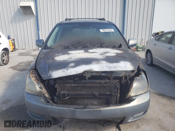 2008 Kia Sedona LX with VIN KNDMB233286262236, listed as a Copart auction lot 78311374 with Not Provided miles and Salvage Title. Bid and sale history available at carsss.com. Image 5.