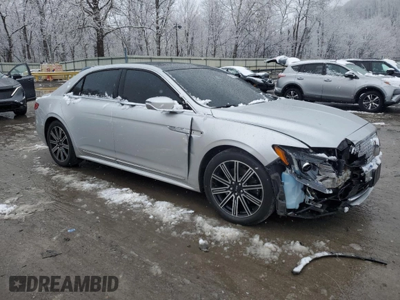 2017 Lincoln Continental Reserve with VIN 1LN6L9NP9H5626667, listed as a Copart auction lot 85807834 with 95,754 mi miles and Salvage title. Bid and sale history available at DreamBid. Image 4.