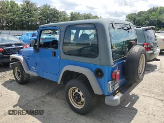 2003 Jeep Wrangler SE with VIN 1J4FA291X3P318888, listed as a Copart auction lot 61616535 with Not provided miles and Clean title. Bid and sale history available at DreamBid. Image 2.