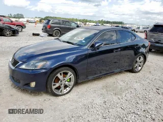 2009 Lexus IS 250 with VIN JTHBK262395095515, listed as a Copart auction lot 59943765 with 170,234 mi miles and Salvage title. Bid and sale history available at DreamBid. Image 1.