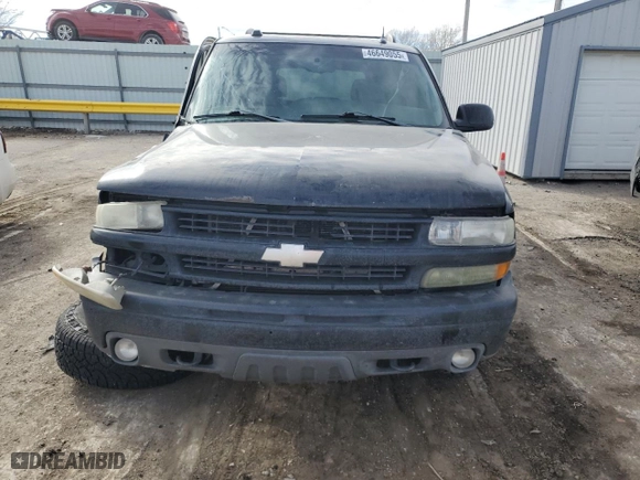 2005 Chevrolet Tahoe Z71 with VIN 1GNEC13T35R224253, listed as a Copart auction lot 46649055 with 220,724 mi miles and Salvage Title. Bid and sale history available at carsss.com. Image 5.