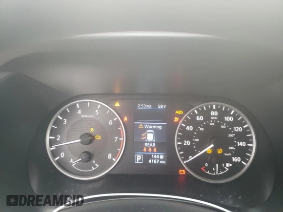 2023 Nissan Sentra S z VIN 3N1AB8BV2PY296485, wystawiony jako Copart lot #89249585 z przebiegiem 4 167 mil mil oraz Nie do naprawy • Non repairable. Historia ofert i sprzedaży dostępna na DreamBid. Obrazek 9.