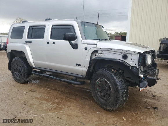 2010 Hummer H3 SUV Luxury with VIN 5GTMNJEE8A8140371, listed as a Copart auction lot 77872874 with NaN miles and Salvage Title. Bid and sale history available at carsss.com. Image 4.
