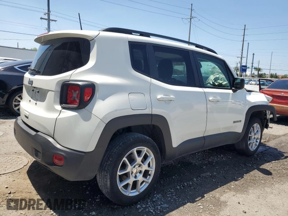 2023 Jeep Renegade Latitude with VIN ZACNJDB13PPP25545, listed as a Copart auction lot 52285225 with 38,394 mi miles and Non Repairable. Bid and sale history available at carsss.com. Image 3.