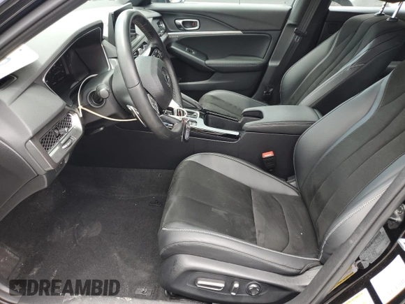2023 Acura Integra Technology z VIN 19UDE4H68PA018335, wystawiony jako Copart lot #56770745 z przebiegiem 22 321 mil mil oraz Szkoda całkowita • Salvage title. Historia ofert i sprzedaży dostępna na DreamBid. Obrazek 7.