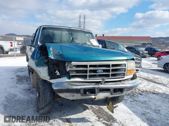 1996 Ford F-250 with VIN 2FTHF26G0TCA64327, listed as a IAAI auction lot 41397949 with 333,048 mi miles. Bid and sale history available at carsss.com. Image 6.