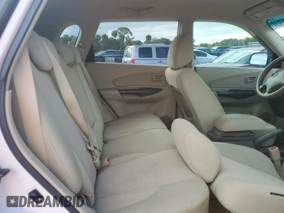 2007 Hyundai Tucson GLS with VIN KM8JM12B17U647826, listed as a Copart auction lot 74586934 with 0 mi miles and Salvage Title. Bid and sale history available at carsss.com. Image 11.
