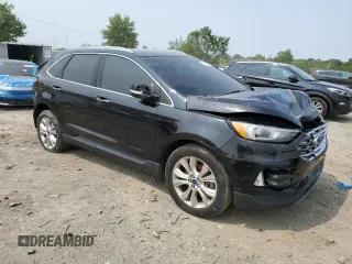 2020 Ford Edge Titanium z VIN 2FMPK4K97LBA56544, wystawiony jako Copart lot #59314005 z przebiegiem 84 861 mil mil oraz Czysty tytuł • Clean title. Historia ofert i sprzedaży dostępna na DreamBid. Obrazek 4.