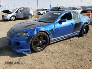 2004 Mazda RX-8 with VIN JM1FE173440114865, listed as a Copart auction lot 75385304 with 67,943 mi miles and Clean Title. Bid and sale history available at carsss.com. Image 1.