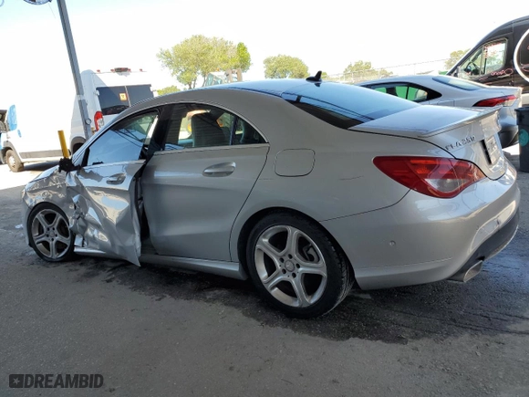 2014 Mercedes-Benz CLA-Class CLA 250 with VIN WDDSJ4EB1EN052647, listed as a Copart auction lot 47619495 with 140,877 mi miles and Clean Title. Bid and sale history available at carsss.com. Image 2.