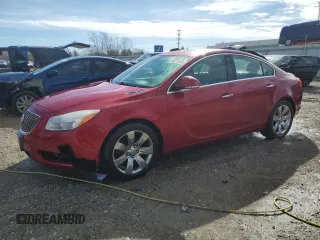 2012 Buick Regal Turbo Premium 1 with VIN 2G4GS5EV3C9210270, listed as a Copart auction lot 49431865 with 129,996 mi miles and Salvage Title. Bid and sale history available at carsss.com. Image 1.