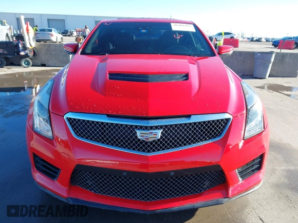 2016 Cadillac ATS-V with VIN 1G6AN1RY6G0161714, listed as a IAAI auction lot 41202161 with 84,041 mi miles. Bid and sale history available at carsss.com. Image 6.