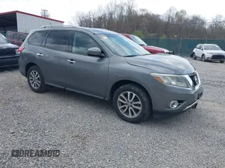 2016 Nissan Pathfinder S with VIN 5N1AR2MM1GC614496, listed as a IAAI auction lot 42083626 with 62,231 mi miles and . Bid and sale history available at DreamBid. Image 1.