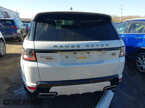 2021 Land Rover Range Rover Sport HSE Dynamic with VIN SALWR2SE4MA768271, listed as a IAAI auction lot 41560389 with 43,463 mi miles. Bid and sale history available at carsss.com. Image 16.